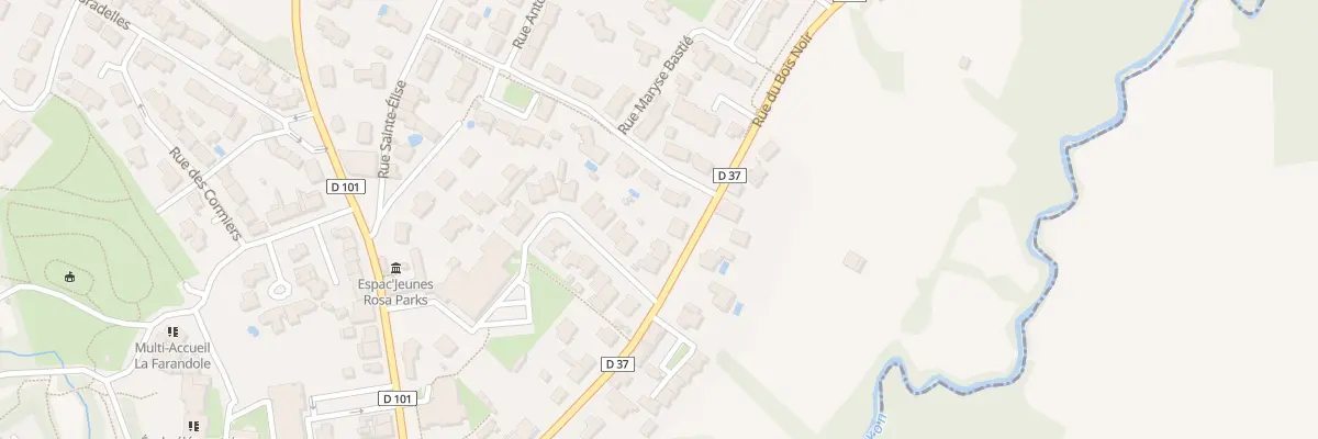 Plan du 33 Rue du bois noir à Dompierre-sur-Yon