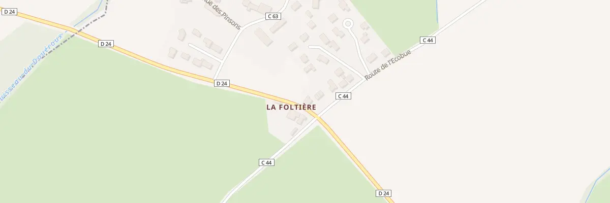 Plan du 201 La Foltiere à Trans-sur-Erdre