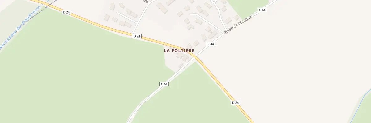 Plan du 101 La Foltiere à Trans-sur-Erdre