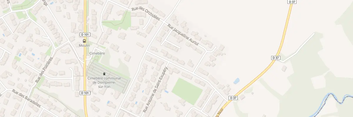 Plan du 9 Rue louis blériot à Dompierre-sur-Yon