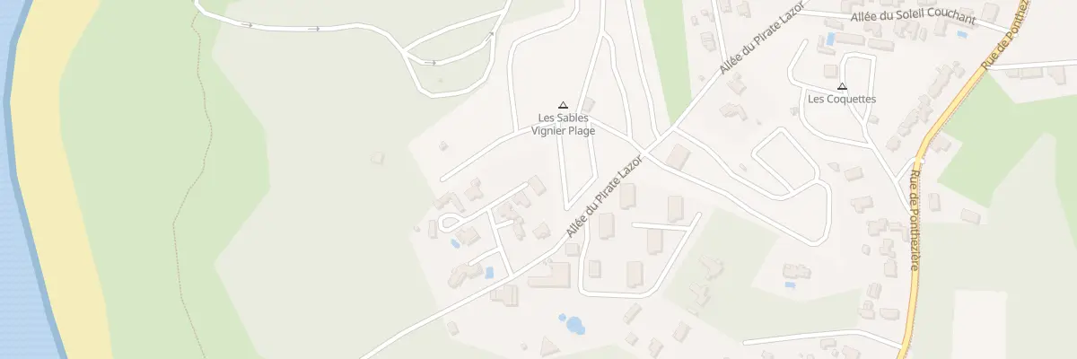 Plan du 606F All du Pirate Lazor à Saint-Georges-d’Oléron