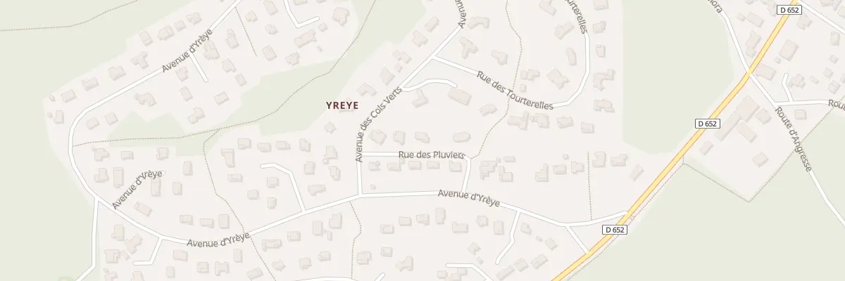 Plan du 6 Rue des Pluviers à Seignosse