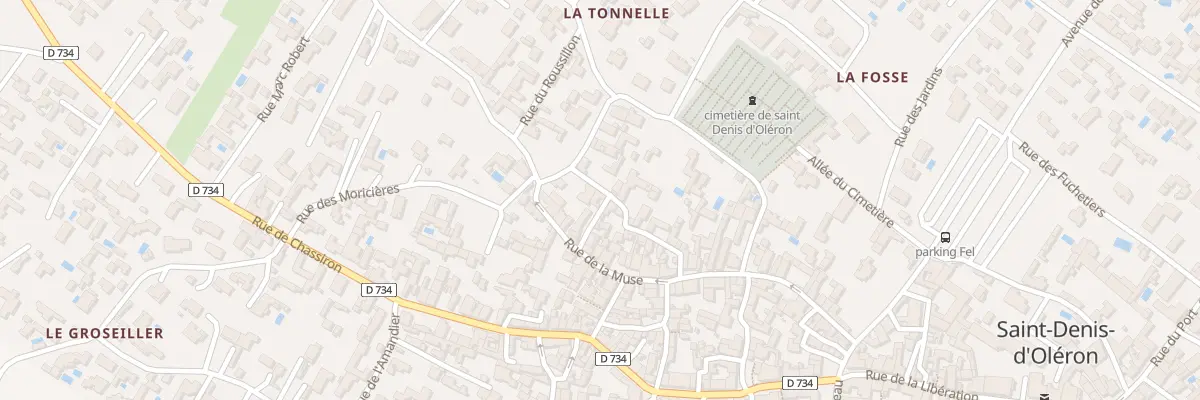 Plan du 13 Rue des Ormeaux à Saint-Denis-d’Oléron