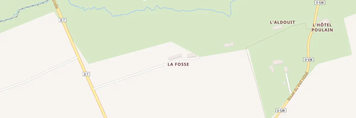 Plan du 10 La Fosse à Lengronne