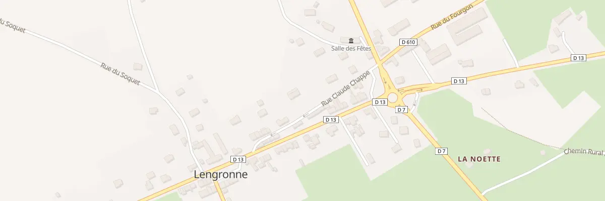 Plan du 6 Rue Claude Chappe à Lengronne
