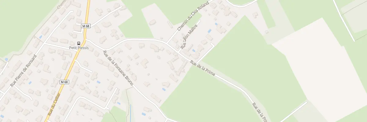 Plan du 240A Rue de la Prime à Mauves-sur-Loire