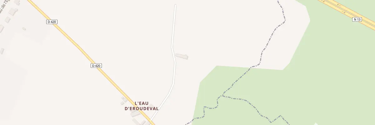 Plan du 5048 La Pezanterie à Éroudeville
