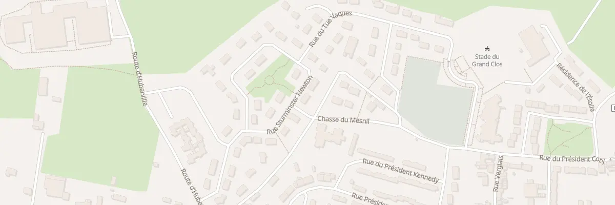 Plan du 20 Rue Sturminster Newton à Montebourg