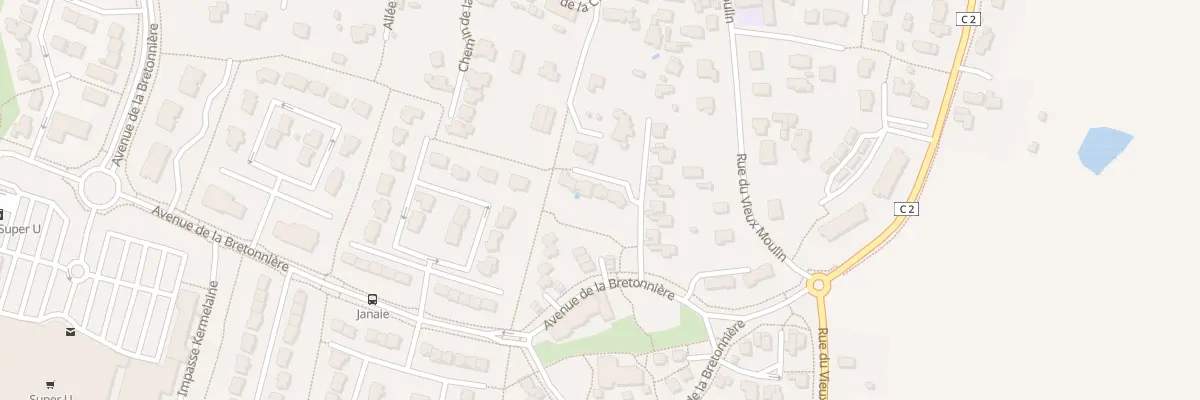 Plan du 3 All de la Tremblaye à Châteaubourg