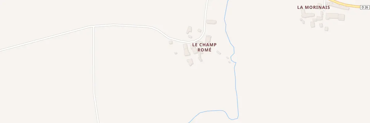 Plan du 11 Le Champ Romé à Livré-sur-Changeon
