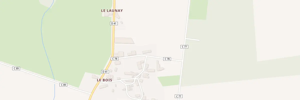 Plan du 405 Le Bois à Joué-sur-Erdre