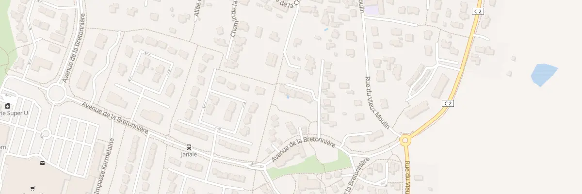 Plan du 5 All de la Tremblaye à Châteaubourg