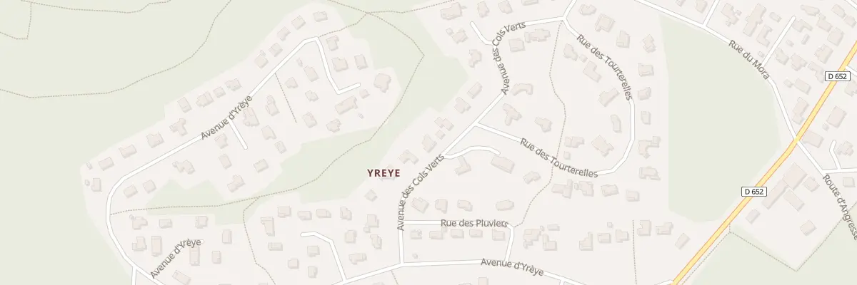 Plan du 11 Av des Cols Verts à Seignosse