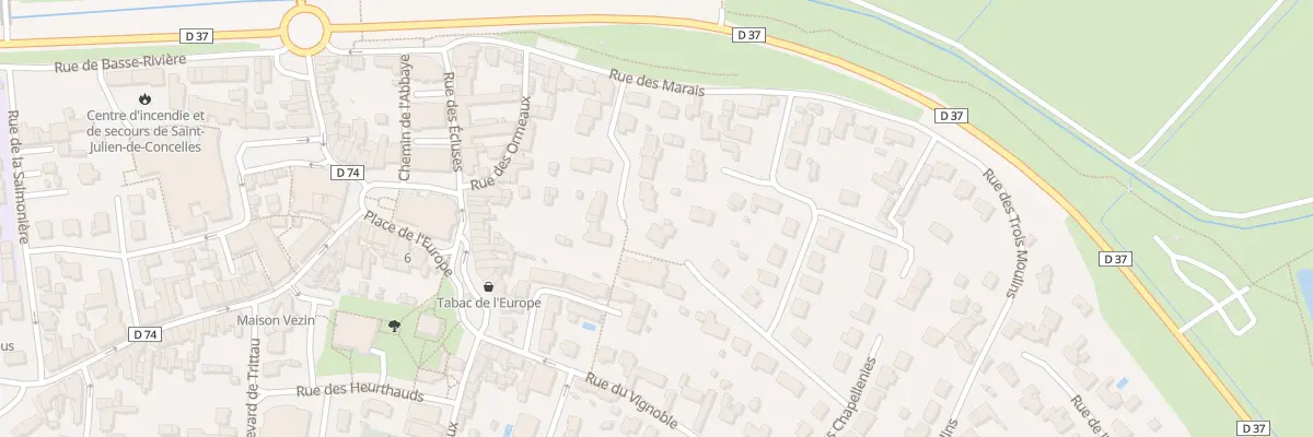 Plan du 17B Rue des chapellenies à Saint-Julien-de-Concelles