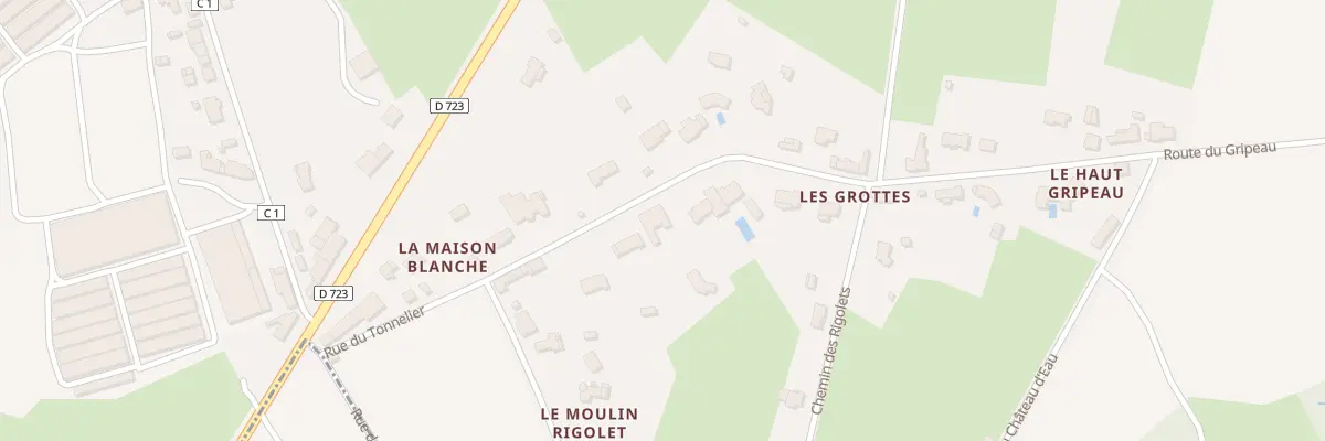 Plan du 11B Rue du Tonnelier au Cellier