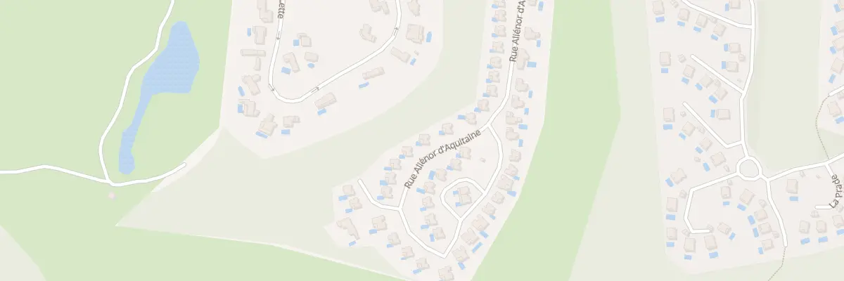 Plan du 14 Rue Alienor d’Aquitaine à Moliets-et-Maa