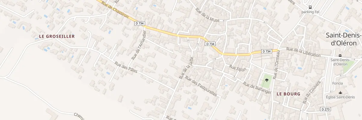 Plan du 14 Rue de la Jaille à Saint-Denis-d’Oléron