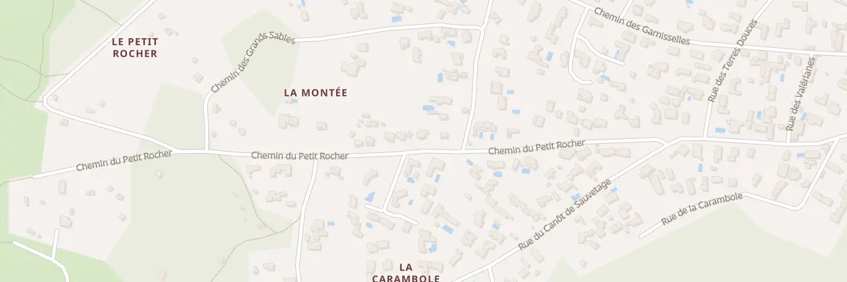 Plan du 296 Che du Petit Rocher à Saint-Georges-d’Oléron