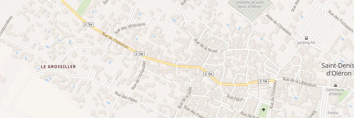 Plan du 46Q Rue de Chassiron A Chassiron à Saint-Denis-d’Oléron