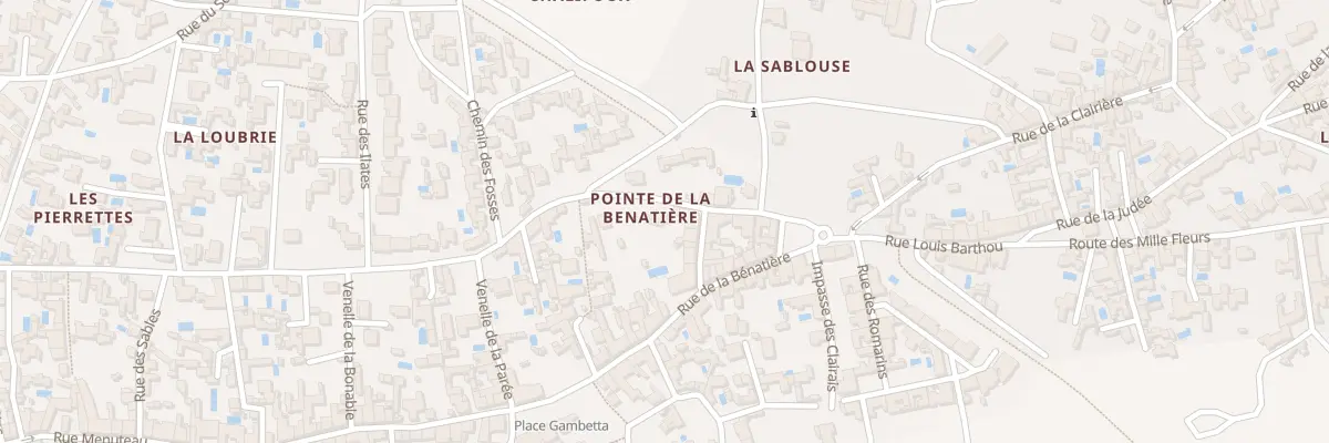 Plan du 518 Rue de la Loubrie au Bois-Plage-en-Ré