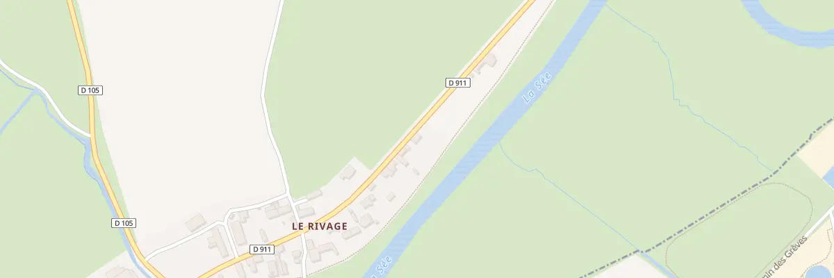 Plan du 3 Le Rivage à Marcey-les-Grèves