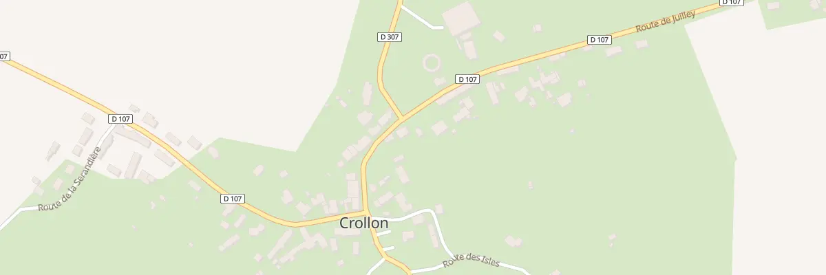 Plan du 5098 Le Bourg à Crollon