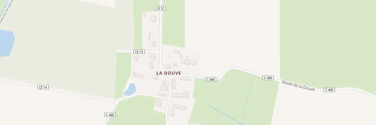 Plan du 52 La Douve à Ligné