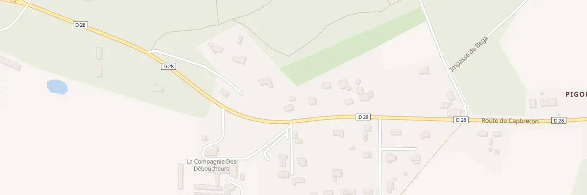 Plan du 916 Rte de Capbreton à Bénesse-Maremne