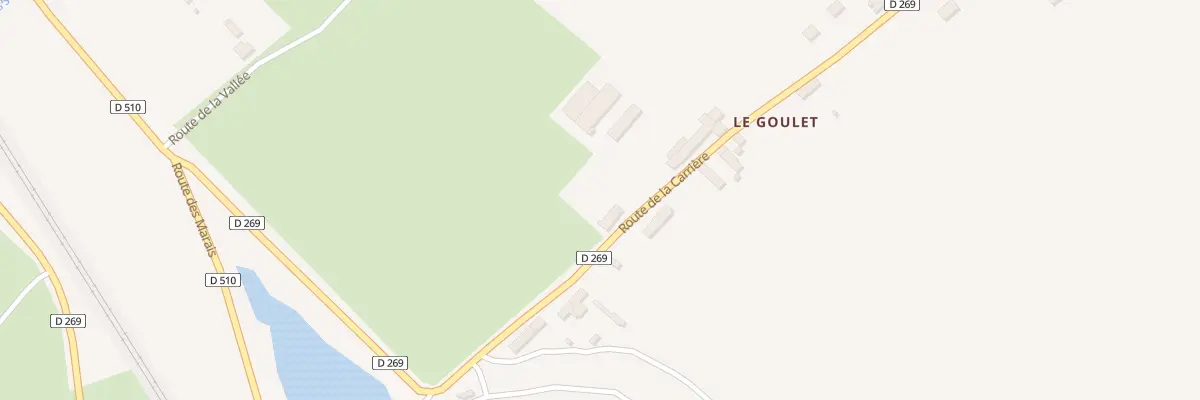 Plan du 26 Rte de la Carrière à Fresville