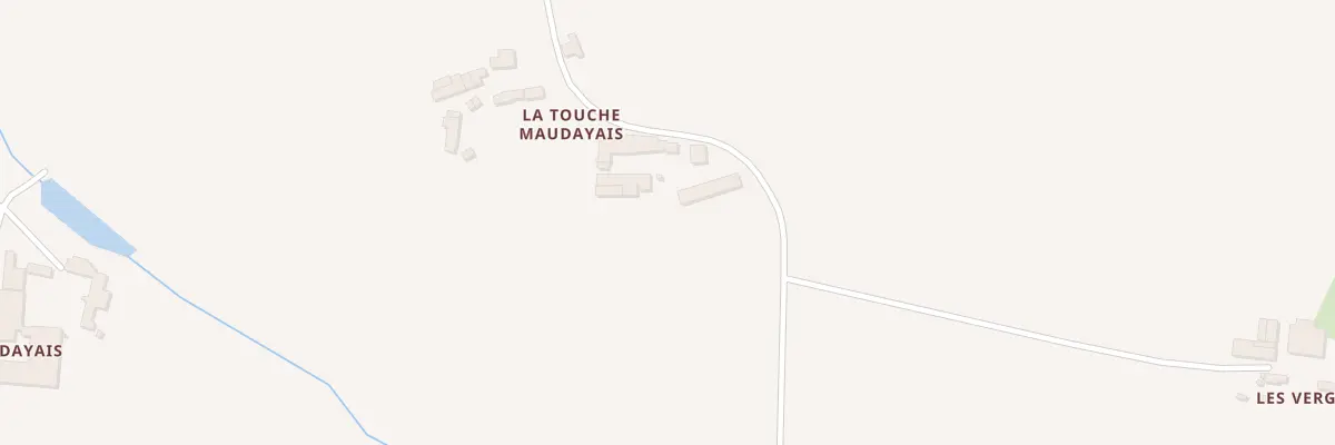 Plan du 10 La Touche Maudayais à Boistrudan