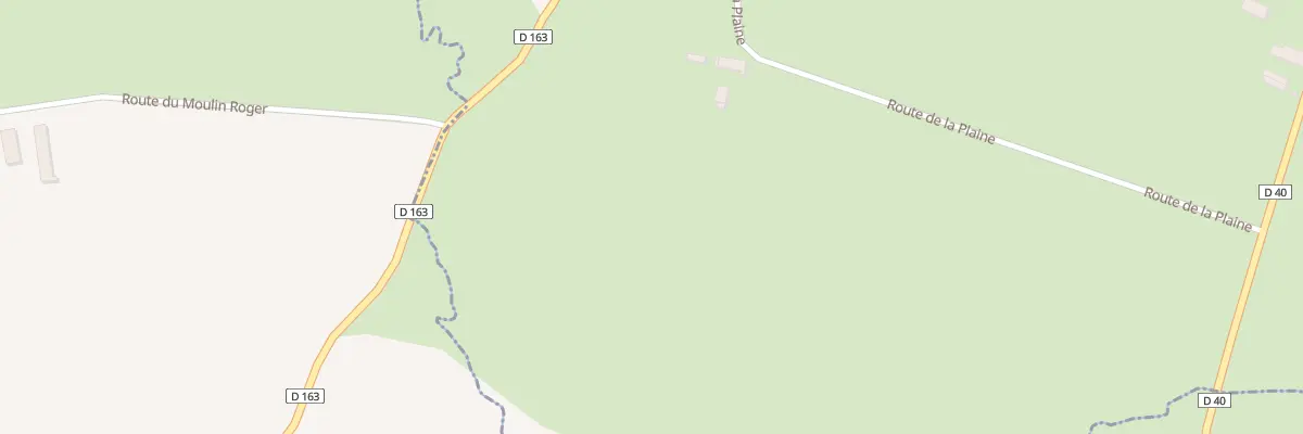 Plan du 2 Rte de la Plaine à Crollon