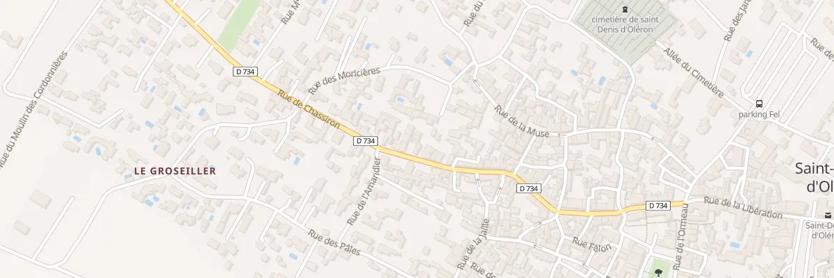 Plan du 54 Rue de Chassiron A Chassiron à Saint-Denis-d’Oléron