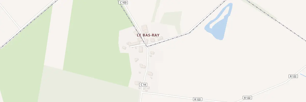 Plan du 6 Le Bas Ray à Joué-sur-Erdre