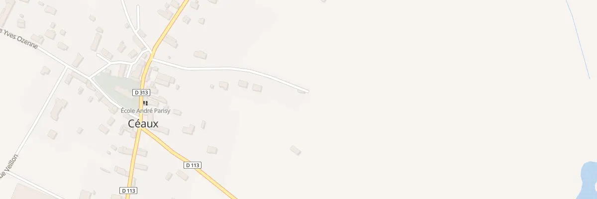 Plan du 10 Rue des Mangeas à Céaux