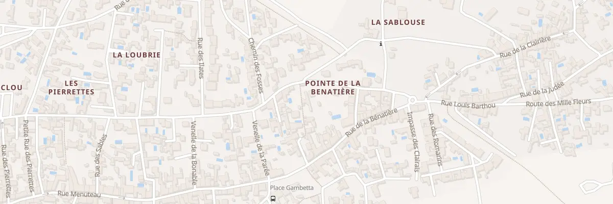 Plan du 468 Rue de la Loubrie au Bois-Plage-en-Ré