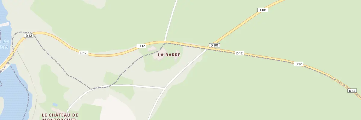 Plan du 50 La Barre au Champ-Saint-Père