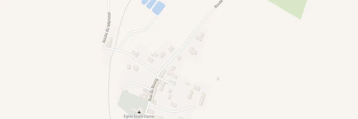 Plan du 39 Le Bourg à Cambernon