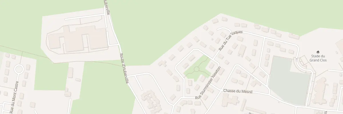 Plan du 40 Rue Sturminster Newton à Montebourg