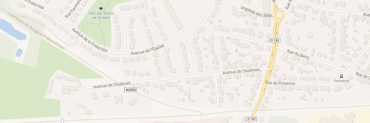 Plan du 5 Rue Jean-Sébastien Bach à Châteaubriant