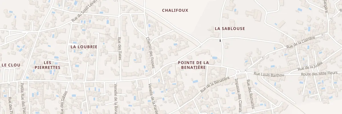 Plan du 453 Rue de la Loubrie au Bois-Plage-en-Ré