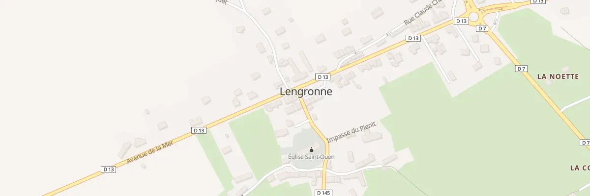 Plan du 29 Av de la Mer à Lengronne