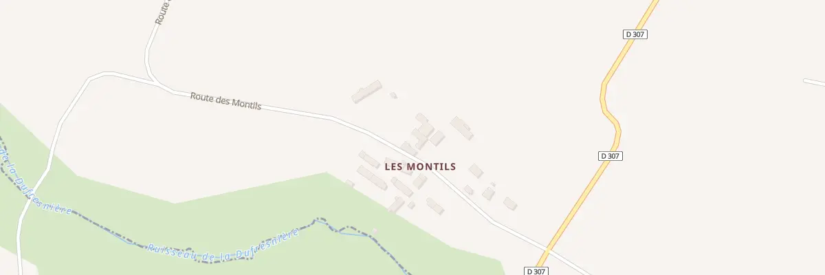 Plan du 31 Rte des Montils à Précey