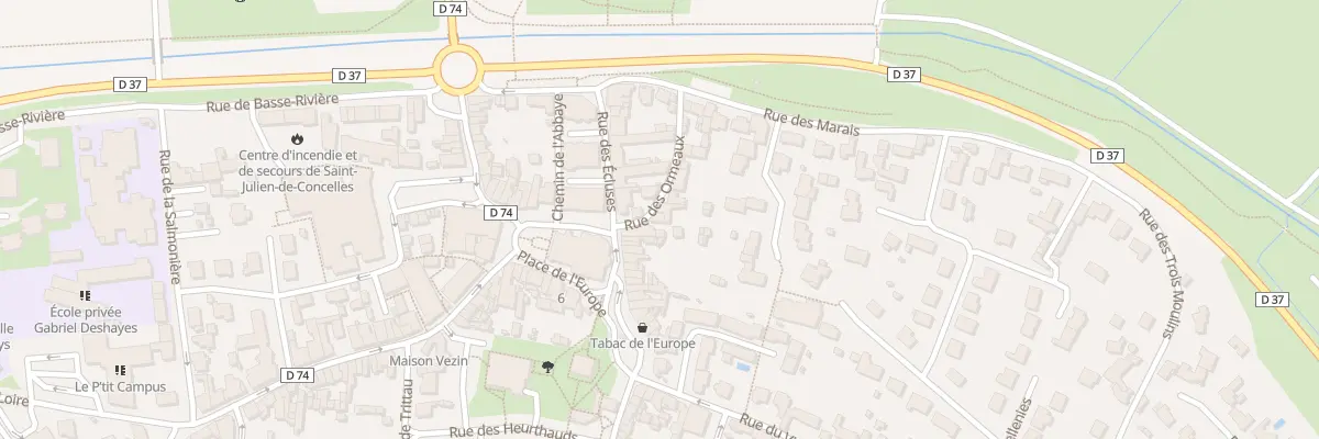 Plan du 4 Rue des ormeaux à Saint-Julien-de-Concelles