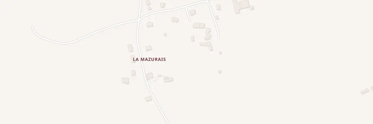 Plan du 50 La Mazurais au Theil-de-Bretagne