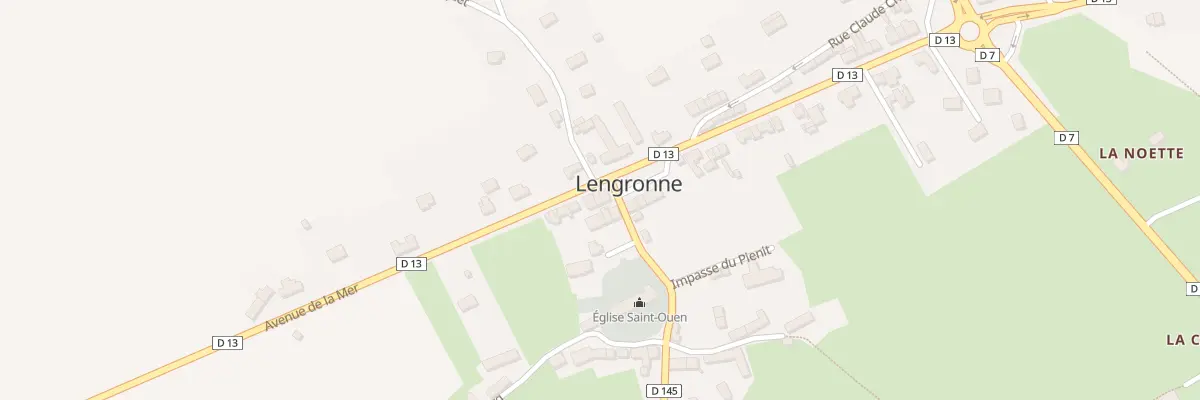 Plan du 31 Av de la Mer à Lengronne