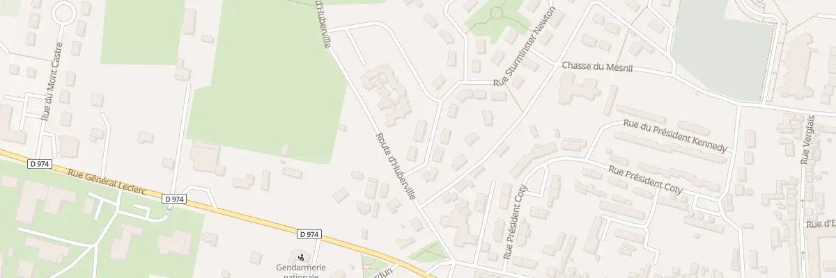 Plan du 3 Rue Sturminster Newton à Montebourg