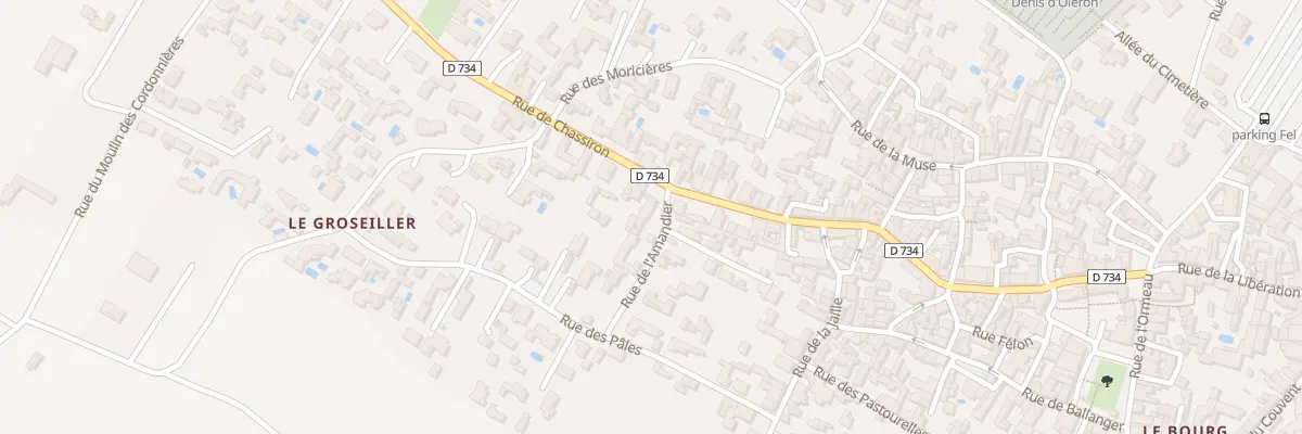 Plan du 2 Rue de l’Amandier à Saint-Denis-d’Oléron