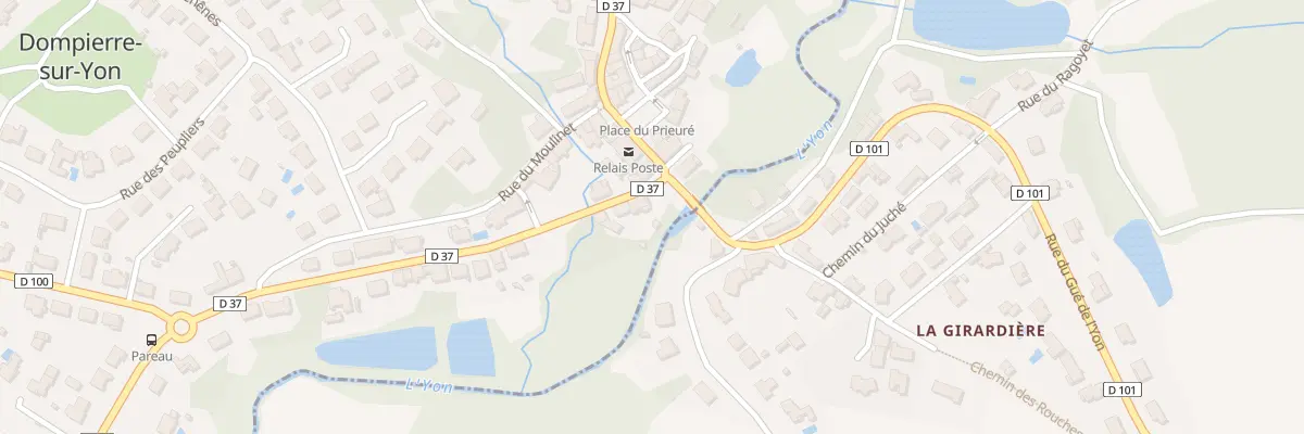 Plan du 3 Rue de bellevue à Dompierre-sur-Yon