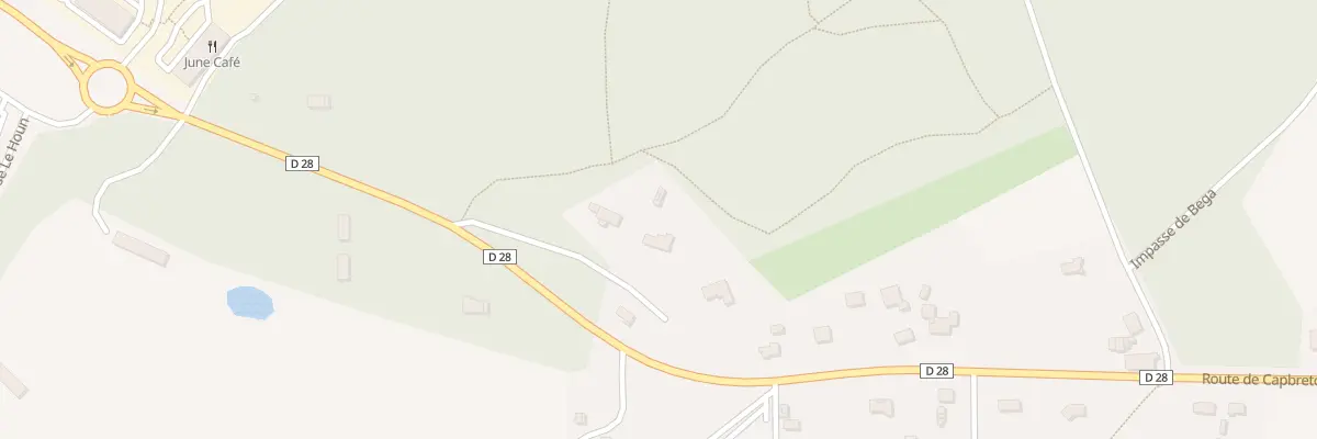 Plan du 1088 Rte de Capbreton à Bénesse-Maremne