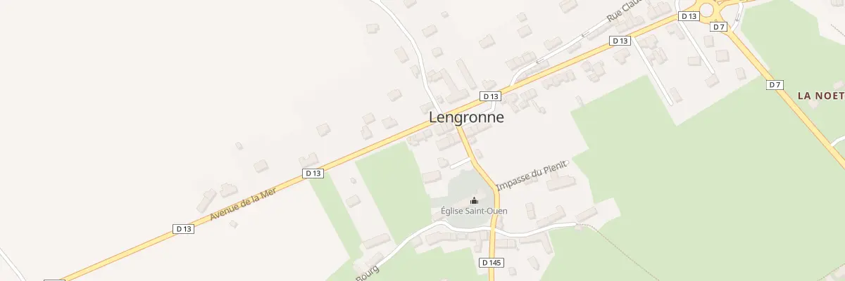 Plan du 37 Av de la Mer à Lengronne